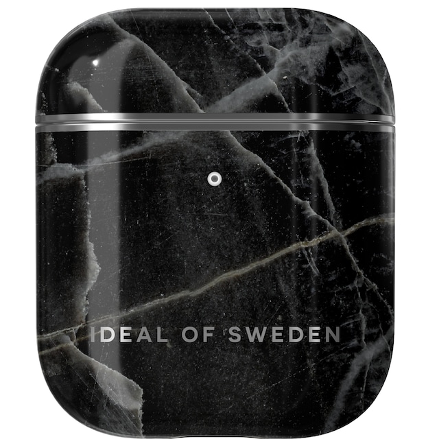 iDeal of Sweden AirPods 1/2 kotelo (musta marmori)