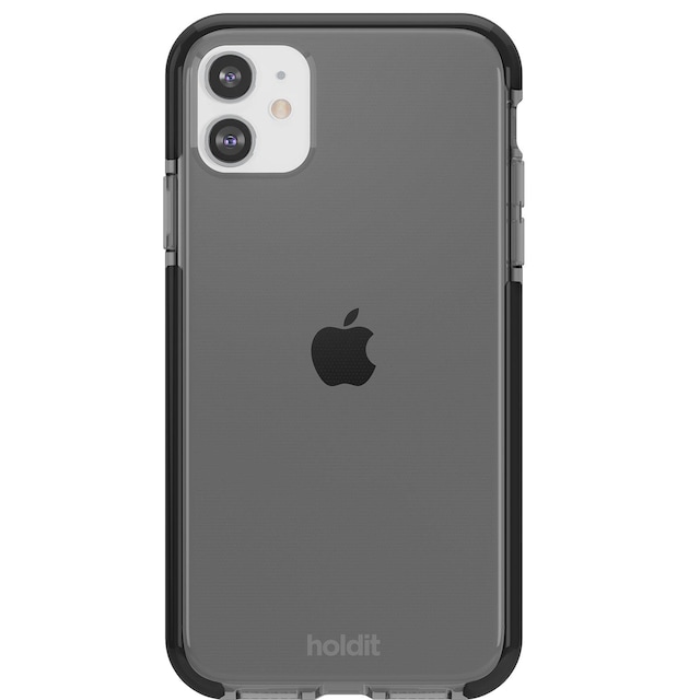 Holdit iPhone 11/XR suojakuori (musta)
