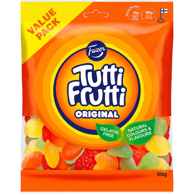 Fazer Tutti Frutti Original makeissekoitus 403392