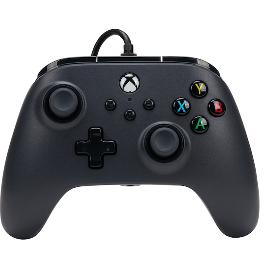 PowerA Xbox Series X Enwired Core ohjain (musta) - Gigantti verkkokauppa