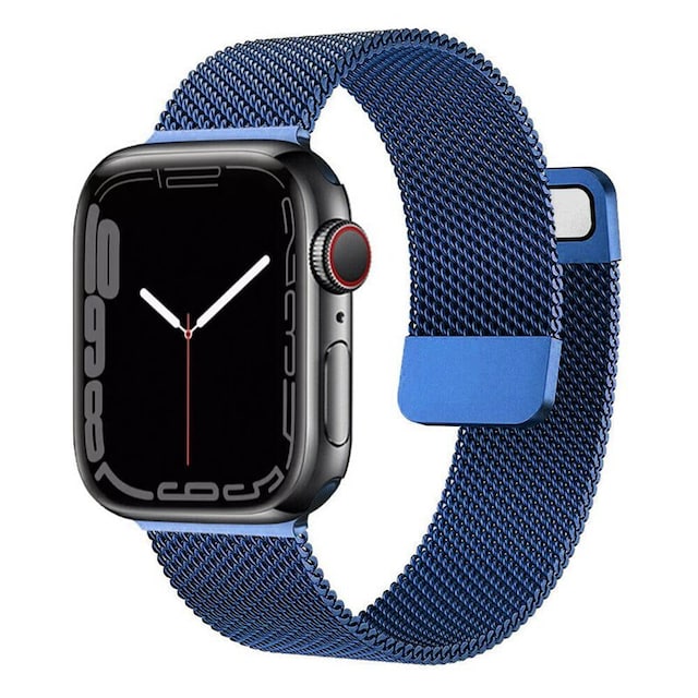 Milanese Rannekoru Apple Watch 7 (45mm) - Sininen