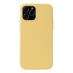 Liquid suojakuori Apple iPhone 12 Pro - Keltainen