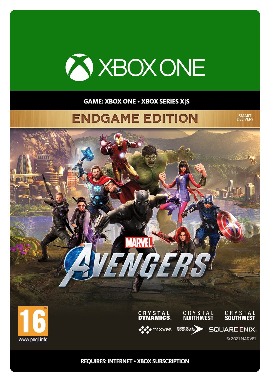 Marvel s Avengers Endgame Edition - XBOX One,Xbox Series X,Xbox Series -  Gigantti verkkokauppa