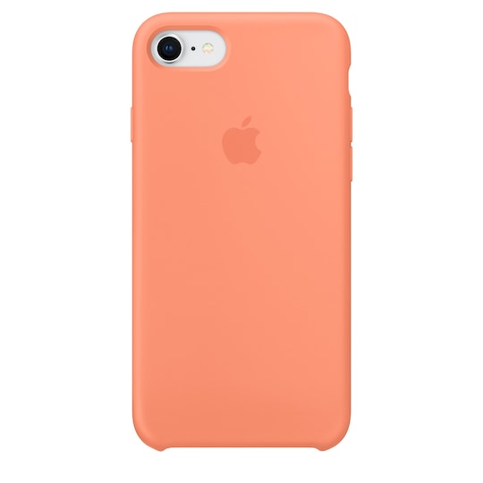 iPhone 7/8 silikoninen suojakuori (persikka) - Gigantti verkkokauppa