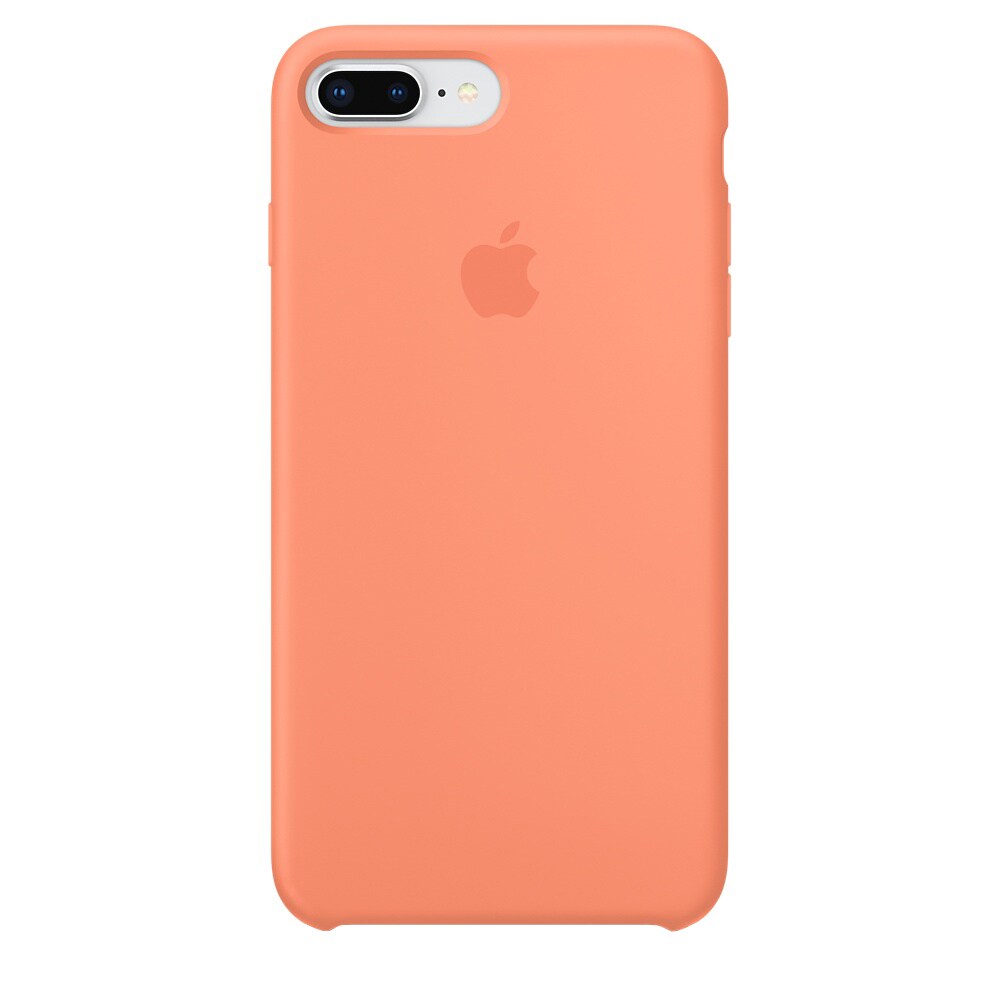 iPhone 7 Plus/8 Plus silikoninen suojakuori (persikka) - Gigantti  verkkokauppa