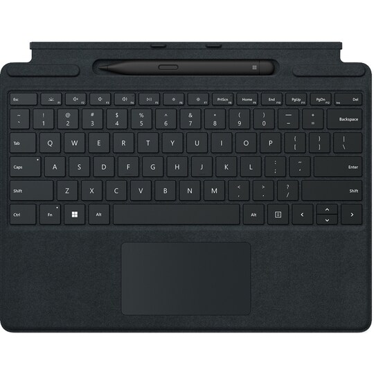 Microsoft Surface Pro 8/9 näppäimistö + Surface Slim Pen 2 (musta) -  Gigantti verkkokauppa