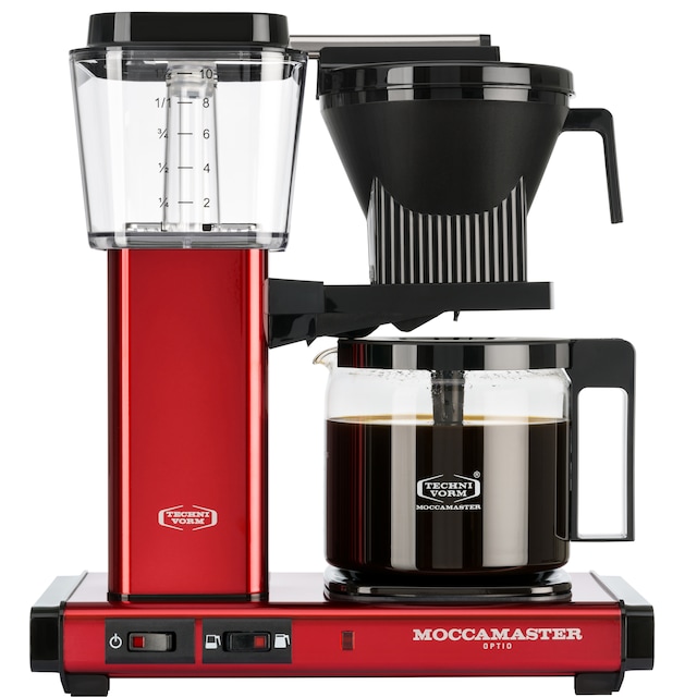 Moccamaster Optio kahvinkeitin MOC53914 (metallinen punainen)