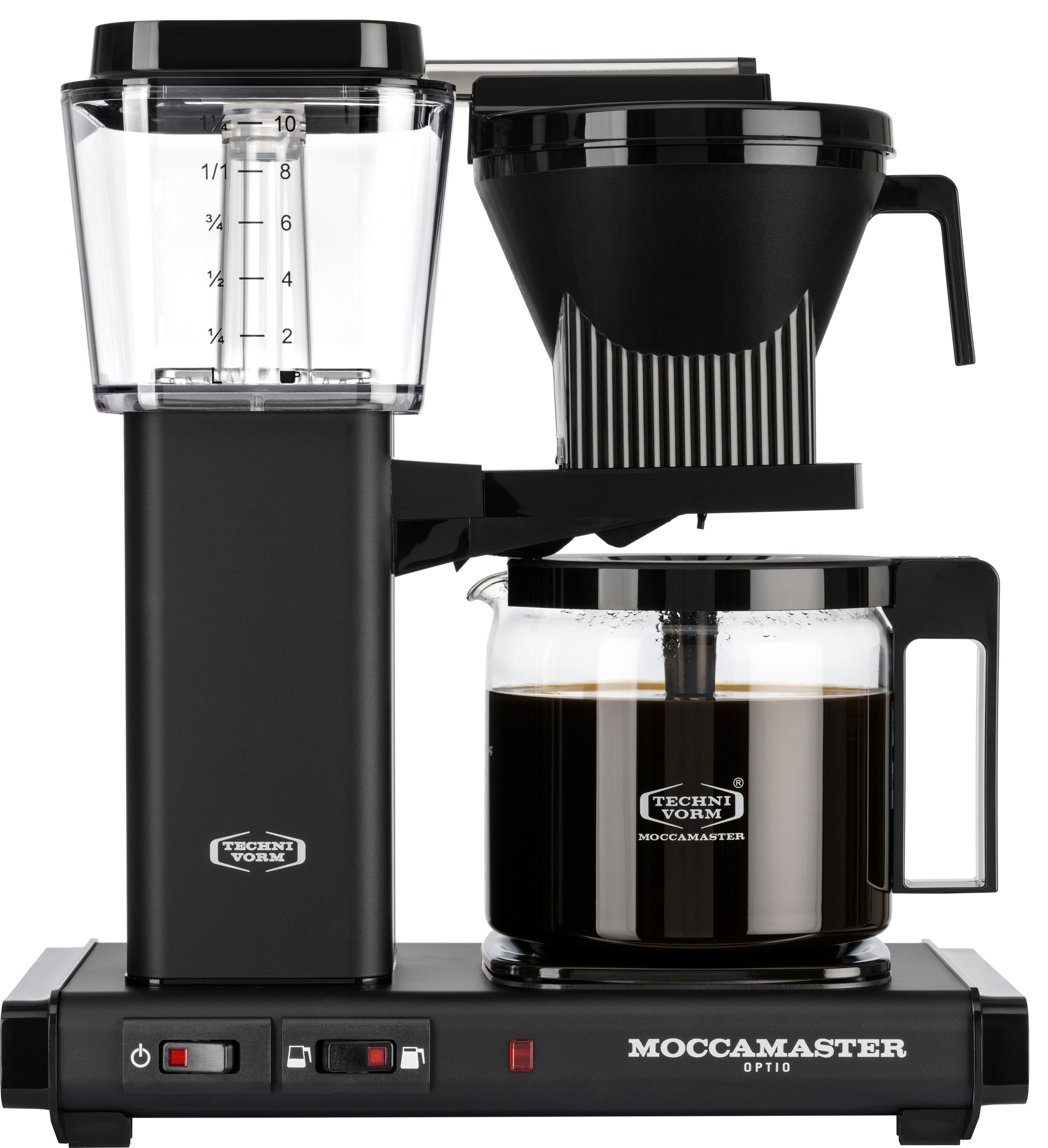 Moccamaster Optio kahvinkeitin MOC53912 (mattamusta) - Gigantti verkkokauppa