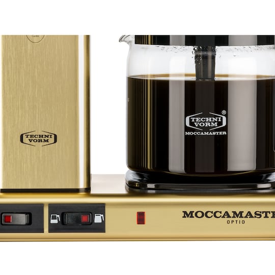 Moccamaster Optio kahvinkeitin MOC53916 (kulta) - Gigantti verkkokauppa