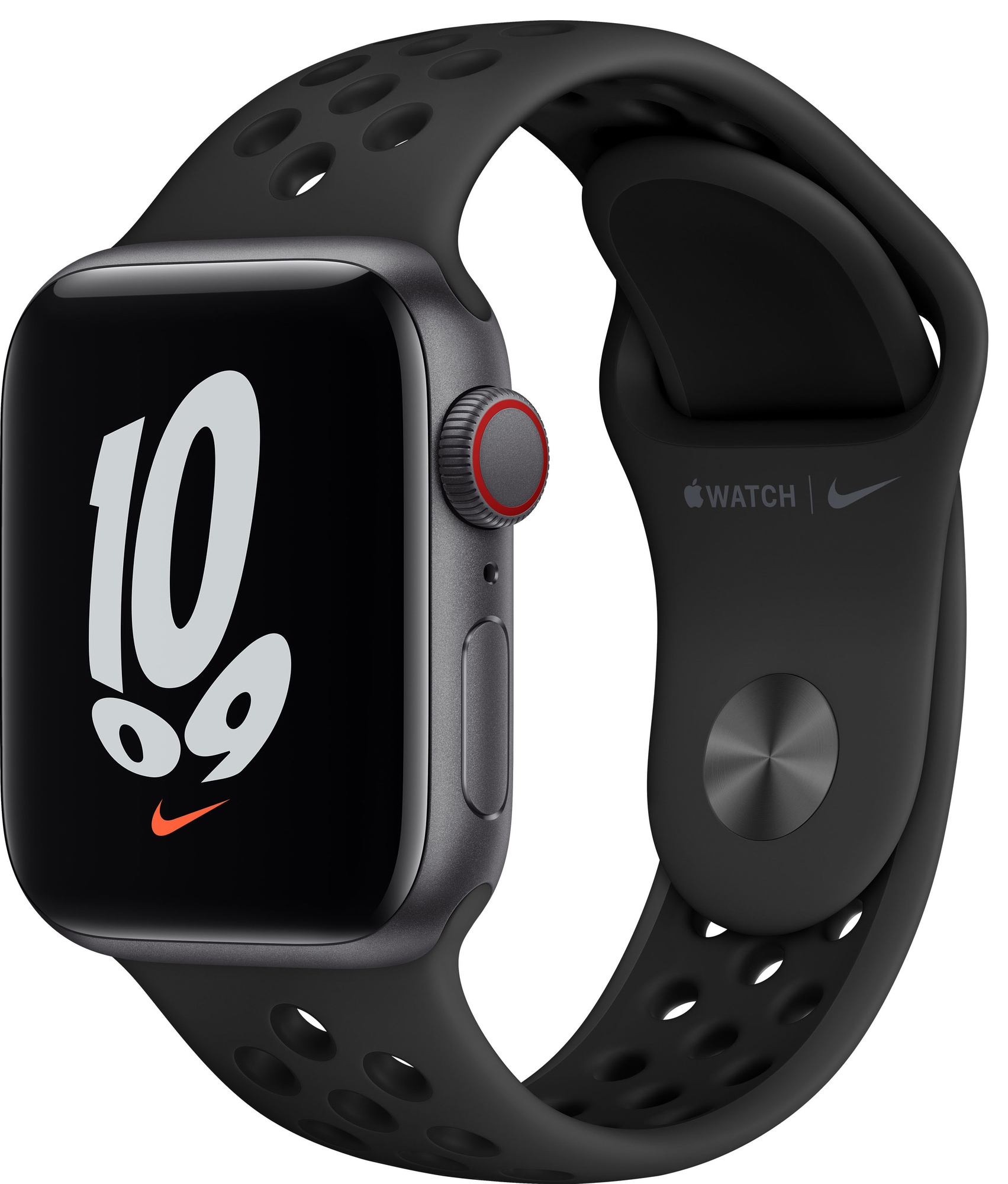 Apple Watch Nike SE 40 mm LTE (harmaa alu./antr. musta sport-ranneke) -  Gigantti verkkokauppa