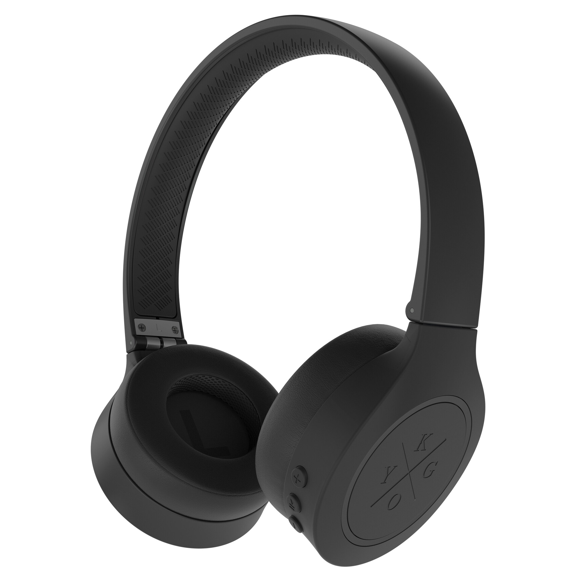 Kygo A4/300 langattomat on-ear kuulokkeet (musta) - Gigantti verkkokauppa