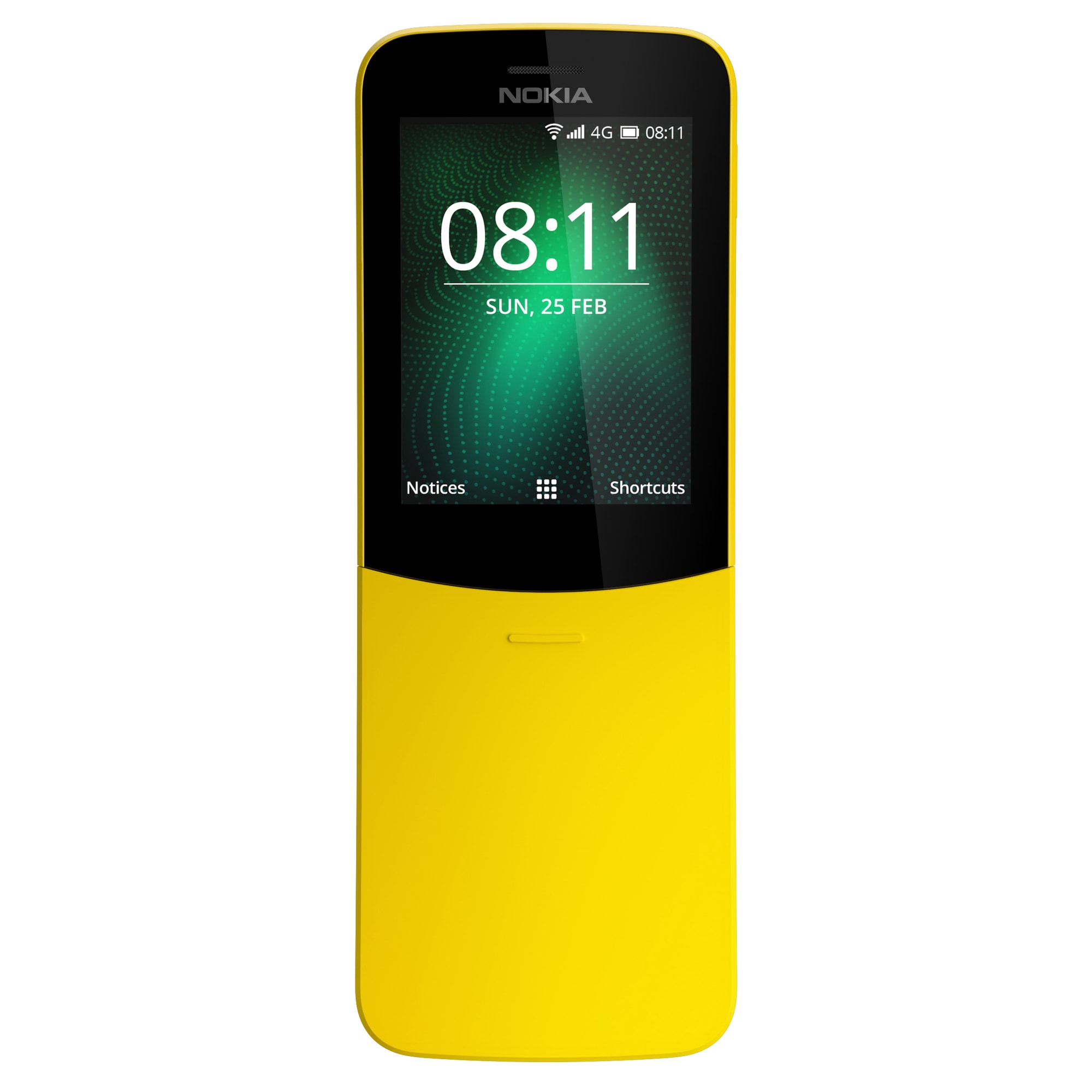 Nokia 8110 4G matkapuhelin (keltainen) - Gigantti verkkokauppa
