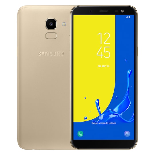 Samsung Galaxy J6 2018 älypuhelin (kulta) - Gigantti verkkokauppa