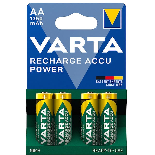 Varta Power AA 1350 Mah paristot (4 kpl)