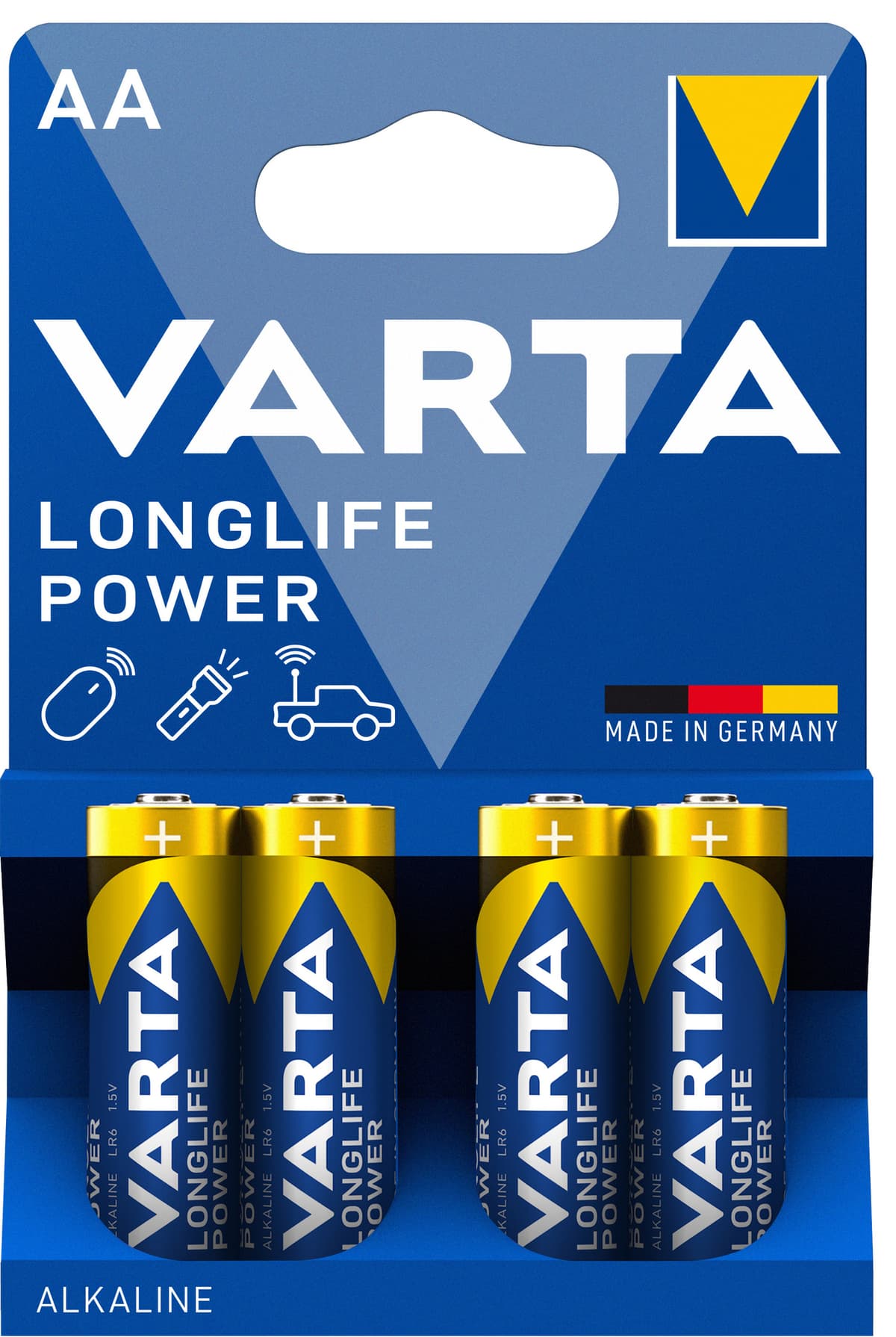 Varta Longlife Power AA paristot (4 kpl)