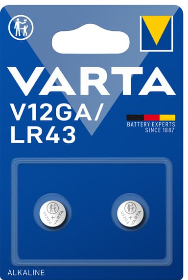 Varta V 12 Ga paristo (2 kpl)