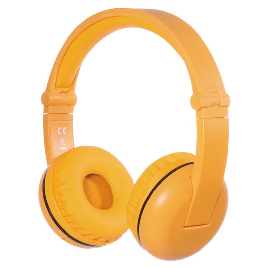 BuddyPhones PLAY BT on-ear kuulokkeet (keltainen) - Gigantti verkkokauppa