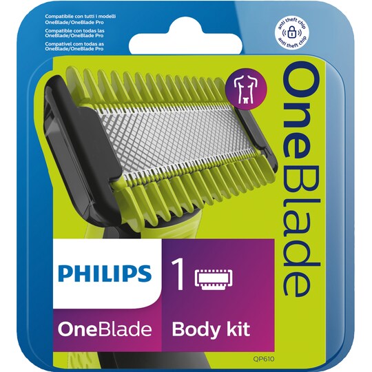 Philips OneBlade vaihtoterä QP610/50V2 - Gigantti verkkokauppa