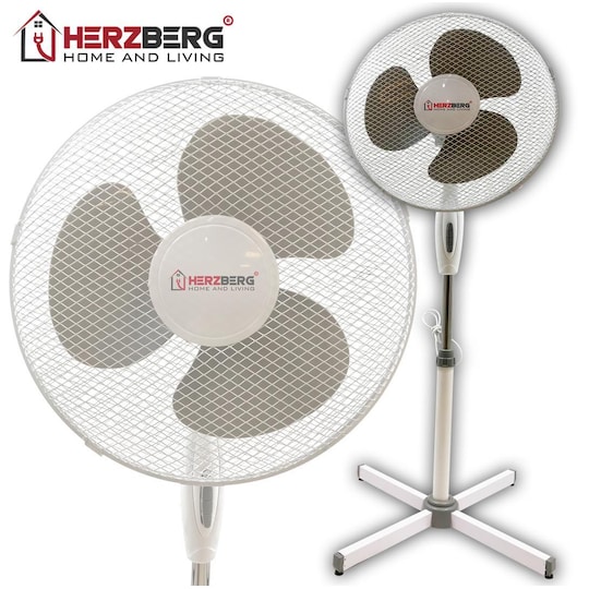Herzberg HG-8018: Lattiatuulettimen tuuletin - Gigantti verkkokauppa