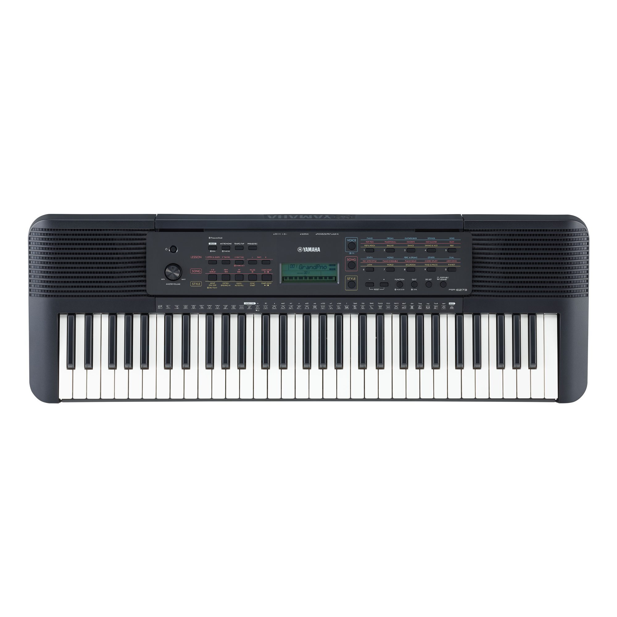 Yamaha PSR-E273 Digital Keyboard (musta) - Gigantti verkkokauppa