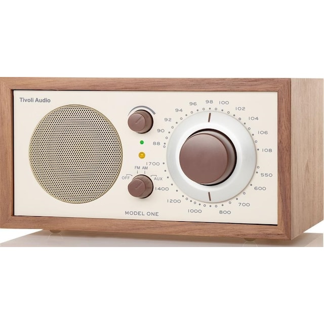 Tivoli Audio Malli ONE, pähkinäpuu/beige
