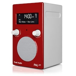 Tivoli Audio PAL+DAB+Bluetooth-kaiutin (punainen)
