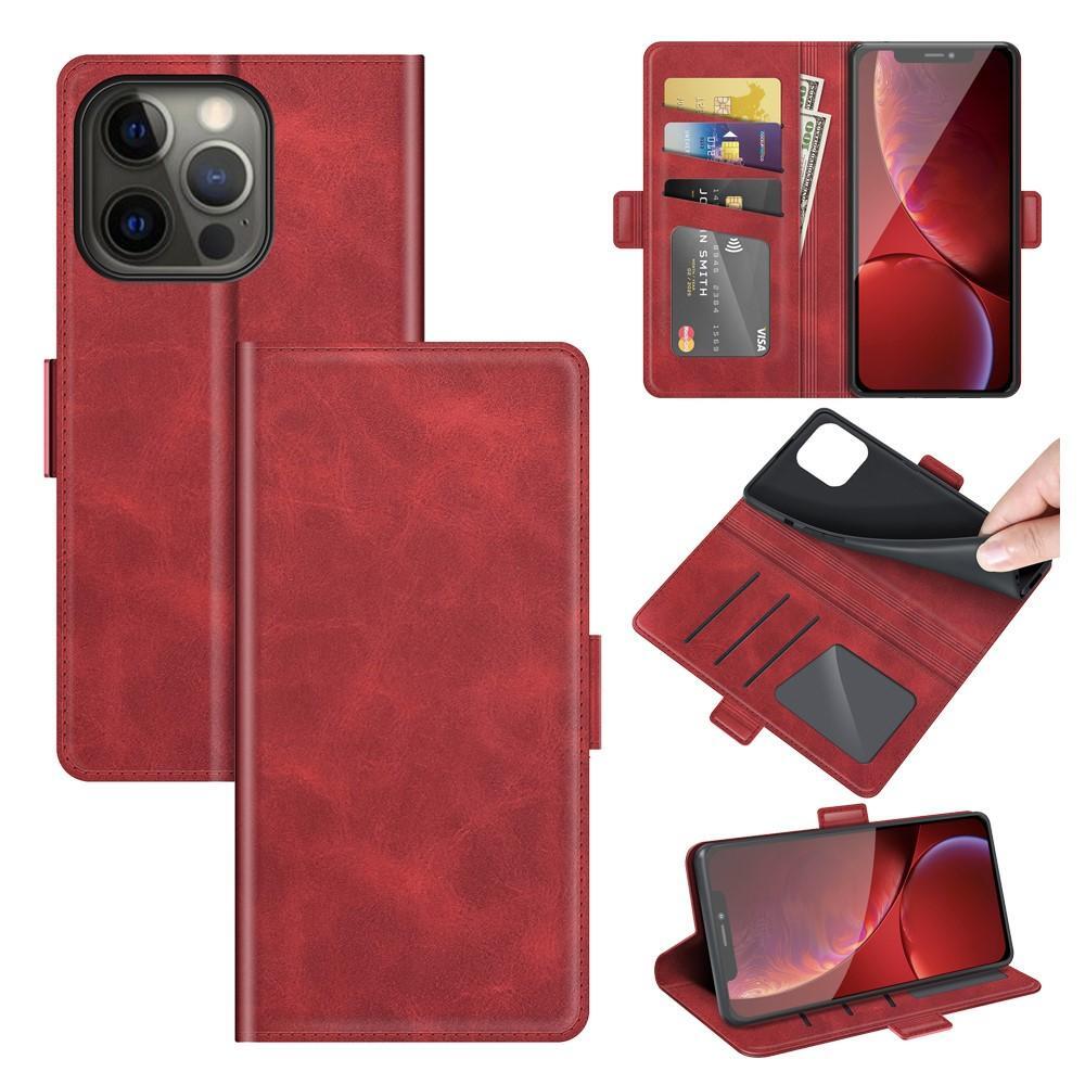SKALO iPhone 13 Pro Max Premium Wallet Lompakkokotelo - Punainen - Gigantti  verkkokauppa