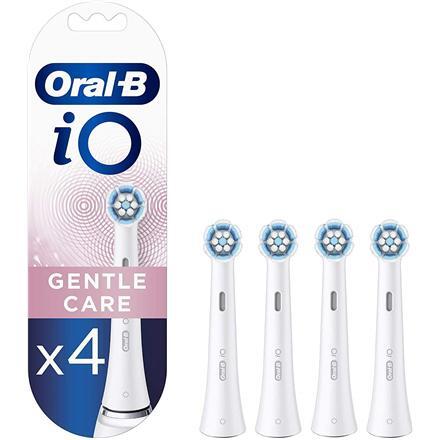 Oral-B hammasharjan vaihtopäät iO Gentle Clean Heads, Aikuisille, Mukana  olevien harjaspäiden lukumäärä 4, Valkoinen - Gigantti verkkokauppa