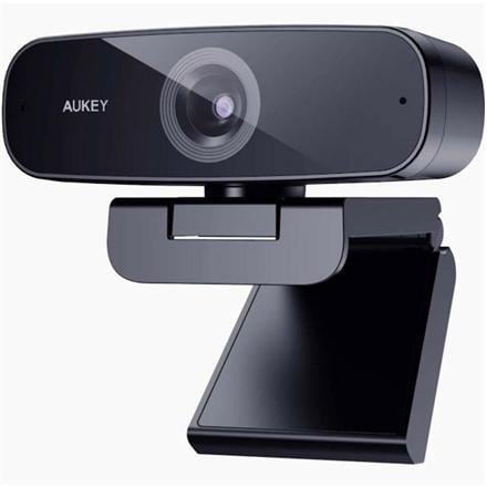 Aukey Web-kamera PC-W3 musta - Gigantti verkkokauppa