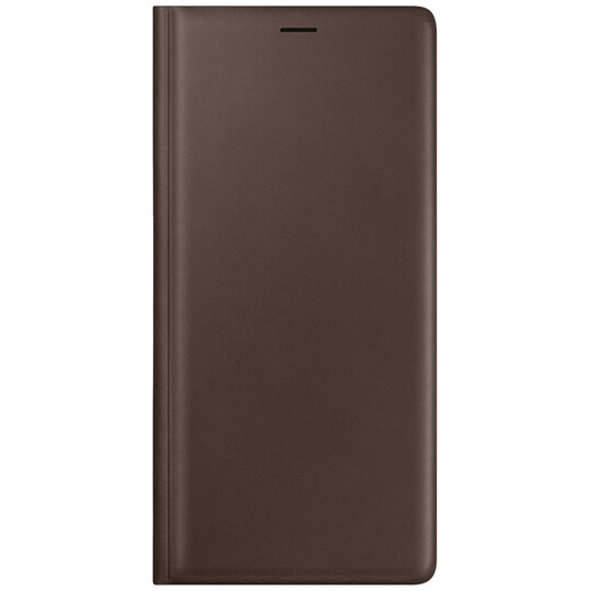 Samsung Galaxy Note 9 nahkainen suojakotelo (ruskea) - Gigantti verkkokauppa