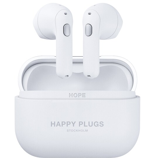 Happy Plugs Hope täysin langattomat in-ear kuulokkeet (valkoinen) - Gigantti  verkkokauppa