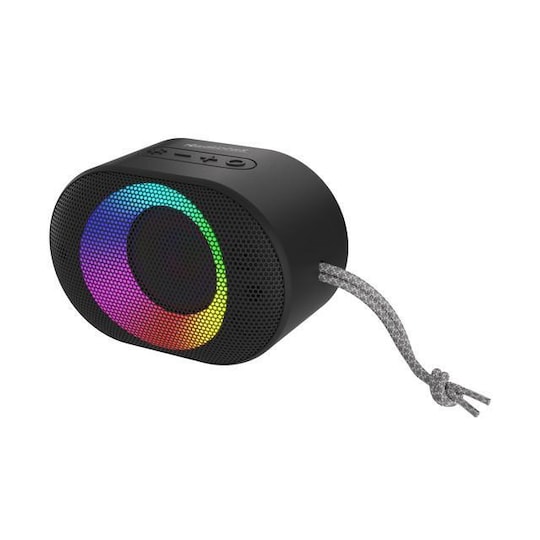 aud Kaiuttimet Aurora Mini 7 W, vedenpitävä, Bluetooth, RGB, kannettava,  musta, 90 dB - Gigantti verkkokauppa