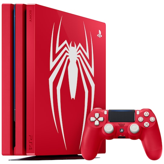 PlayStation 4 Pro 1 TB: Spider-Man Limited Edition - Gigantti verkkokauppa