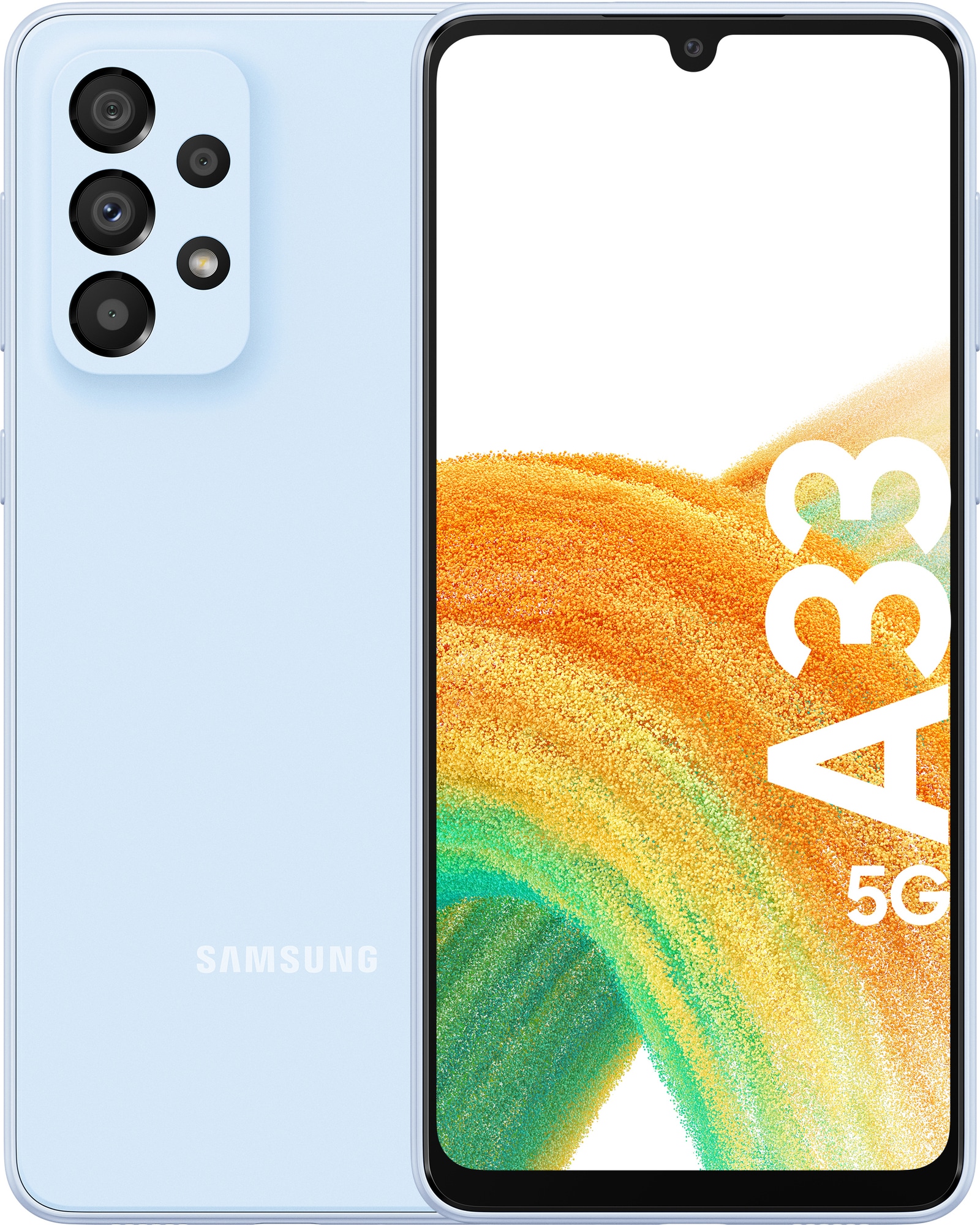 Samsung Galaxy A33 5G älypuhelin 6/128 GB (sininen) - Gigantti verkkokauppa