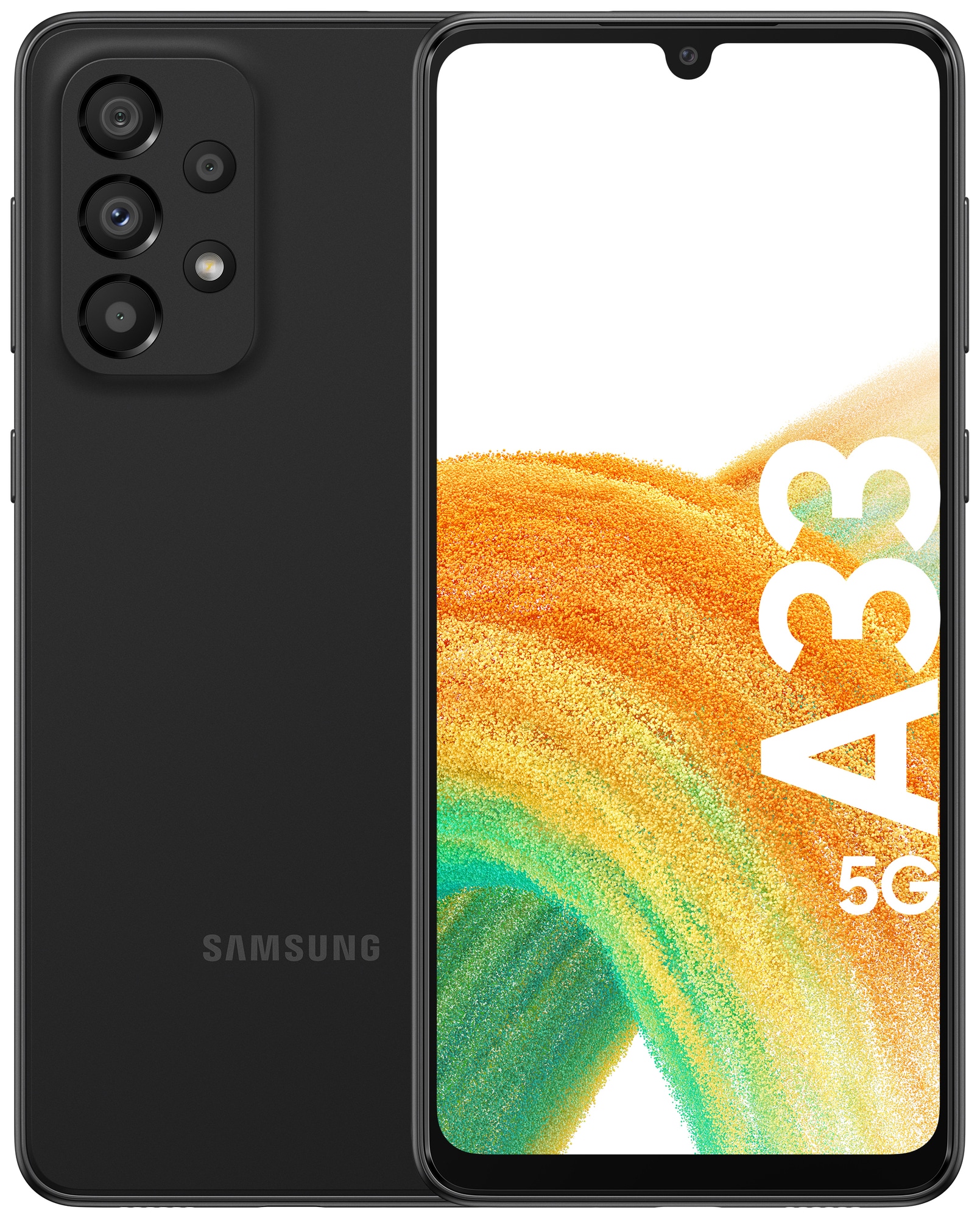 Samsung Galaxy A33 5G älypuhelin 6/128 GB (musta) - Gigantti verkkokauppa