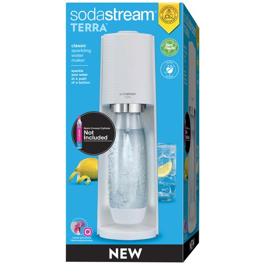 SodaStream Terra hiilihapotuslaite SS1012801770 (valkoinen) - Gigantti  verkkokauppa