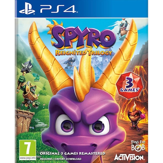 Spyro Reignited Trilogy (PS4) - Gigantti verkkokauppa