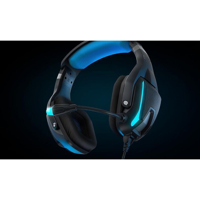 Energy Sistem Gaming Headset ESG 5 Shock Wired, musta, sisäänrakennettu mikrofoni