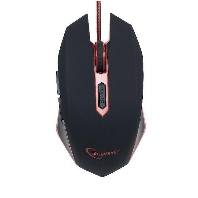 Gembird Gaming -hiiri, musta/punainen, MUSG-001-G, USB