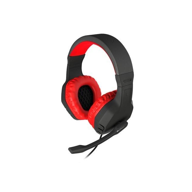 Genesis Gaming Headset Argon 200, 2 x 3-nastainen 3,5 mm stereominiliitin, NSG-0900, punainen, langallinen, sisäänrakennettu mikrofoni