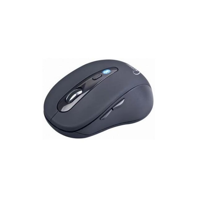 Gembird MUSWB2 optinen Bluetooth -hiiri, langaton yhteys, 6 -painike, musta, harmaa