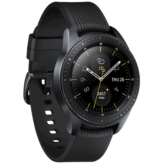 Samsung Galaxy Watch älykello 42 mm 4G (musta) - Gigantti verkkokauppa