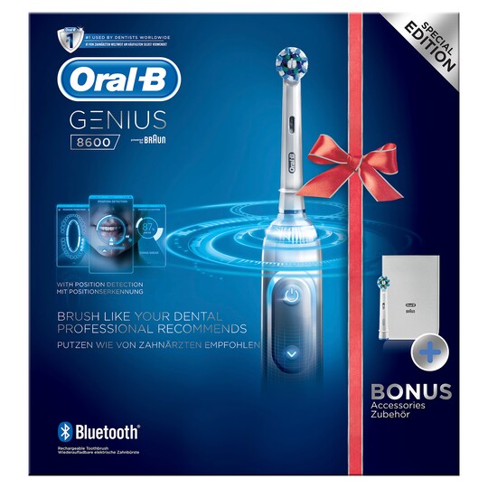 Oral-B Genius 8600 sähköhammasharja - Gigantti verkkokauppa