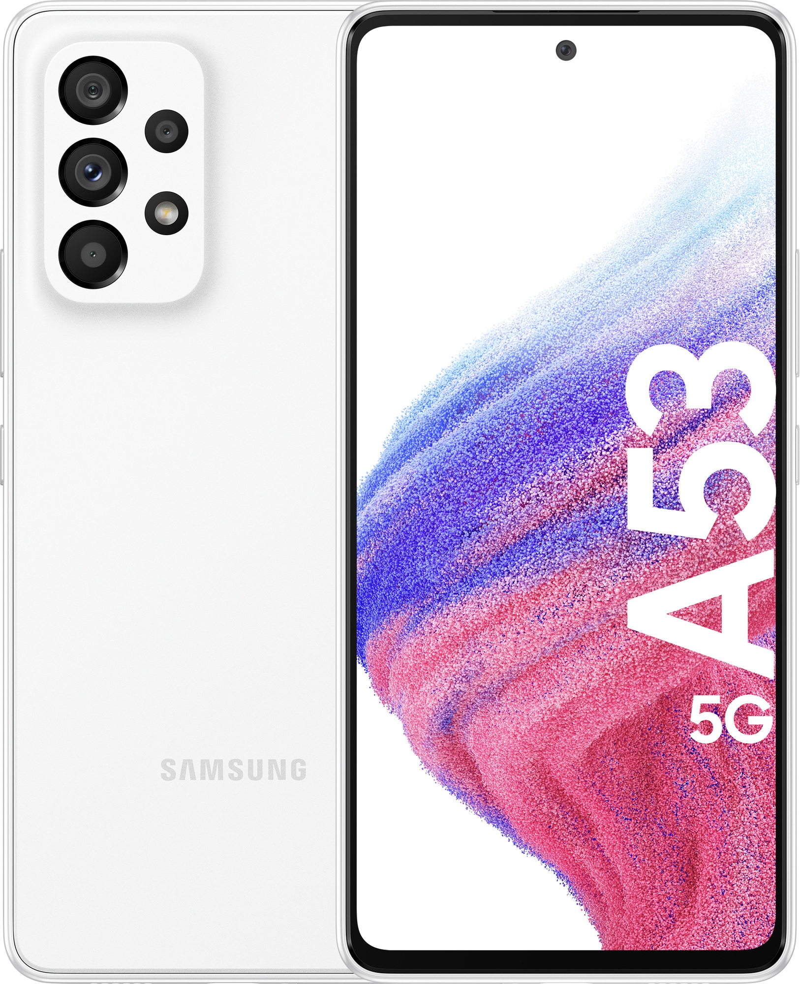 Samsung Galaxy A53 5G älypuhelin 6/128 GB (valkoinen) - Gigantti  verkkokauppa