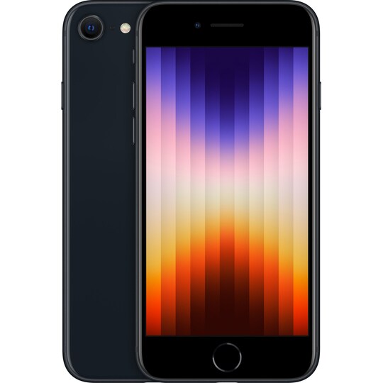 iPhone SE Gen. 3 älypuhelin 64 GB (keskiyö) - Gigantti verkkokauppa
