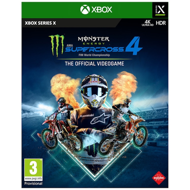 Monster Energy Supercross: The Official Videogame 4 (Xbox Series X)