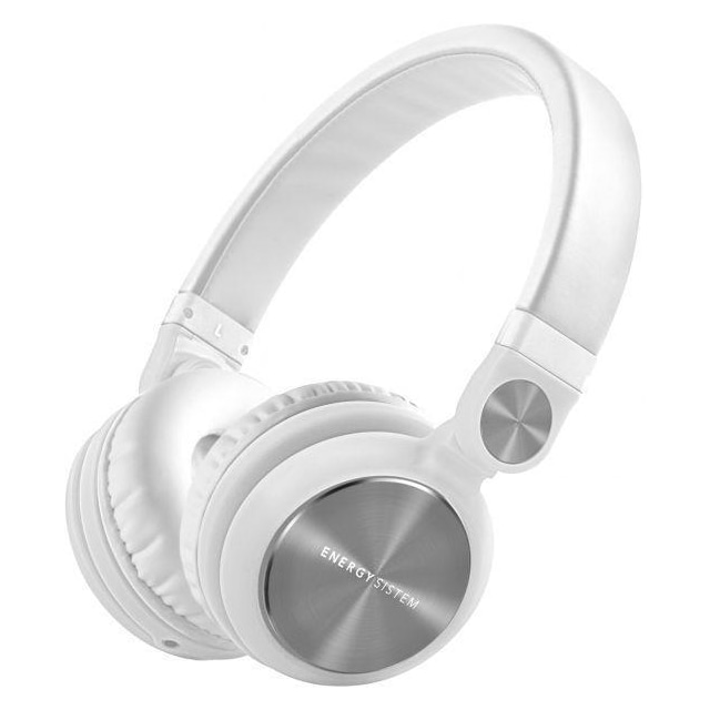 Energy Sistem Headphones DJ2 (Foldable, Contol Talk, Detachable cable) Headband/On-Ear, 3.5 mm, Microphone, White,