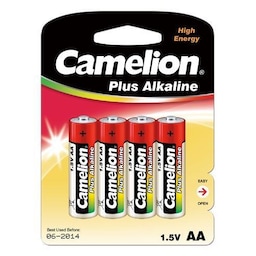 Camelion LR6-BP4 AA/LR6, Plus Alkaline, 4 kpl
