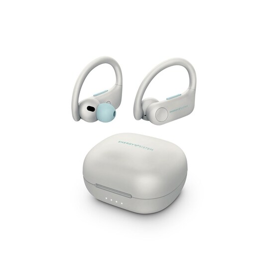 Energy Sistem -kuulokkeet Sport 5 True Wireless Snow (True Wireless Stereo,  Läheisyysanturi, IPX4, Secure-Fit) - Gigantti verkkokauppa