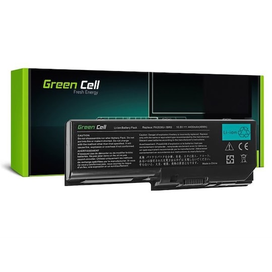 Green Cell kannettavan tietokoneen akku Toshiba Satellite L350 P200  PA3536U-1BRS - Gigantti verkkokauppa